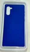 Θήκη Silicone Cover για Samsung Galaxy Note 10 Μπλε ηλεκτρικ